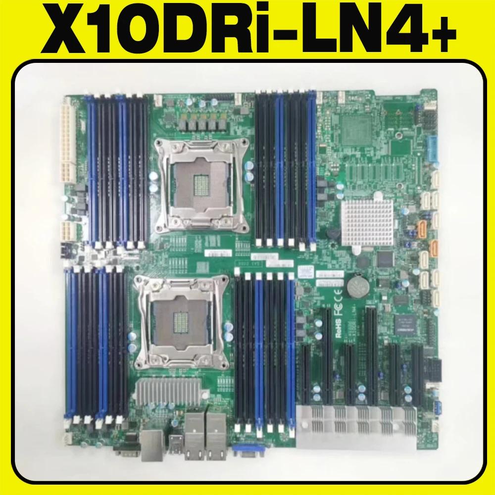 Supermicro  X10DRi-LN4 +, LGA2011 E5-2600 v4 v3 ǰ DDR4  LAN,  ԢI350 GbE